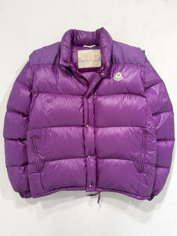 Giacca vintage Moncler Grenoble viola tg L