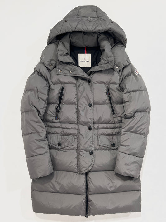 Giacca piumino vintage Moncler grigio tg S