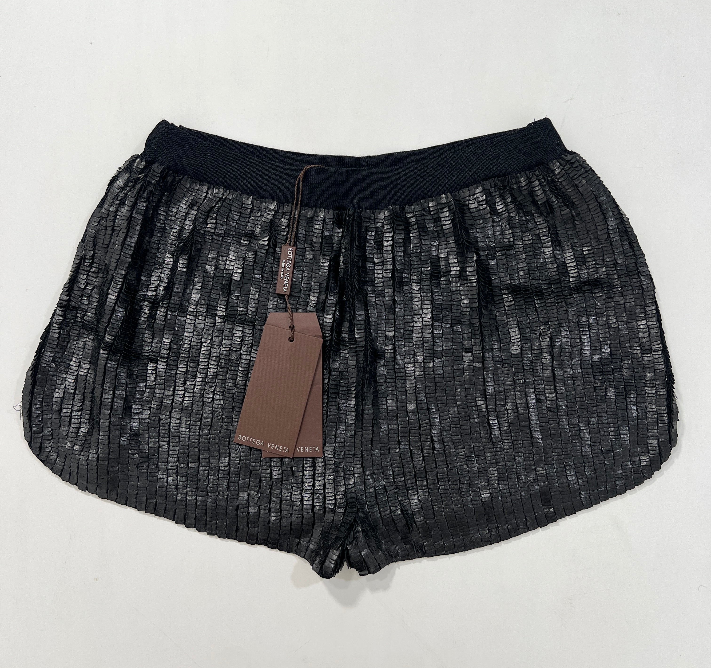 Shorts Bottega Veneta con etichetta tg M