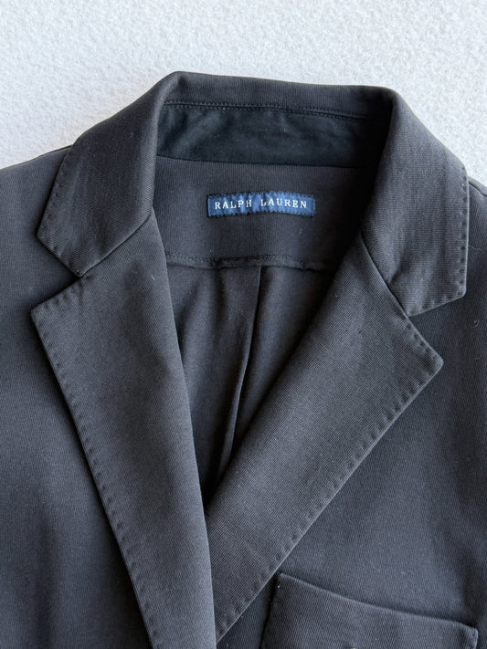 Blazer vintage Ralph Lauren nero cotone tg M