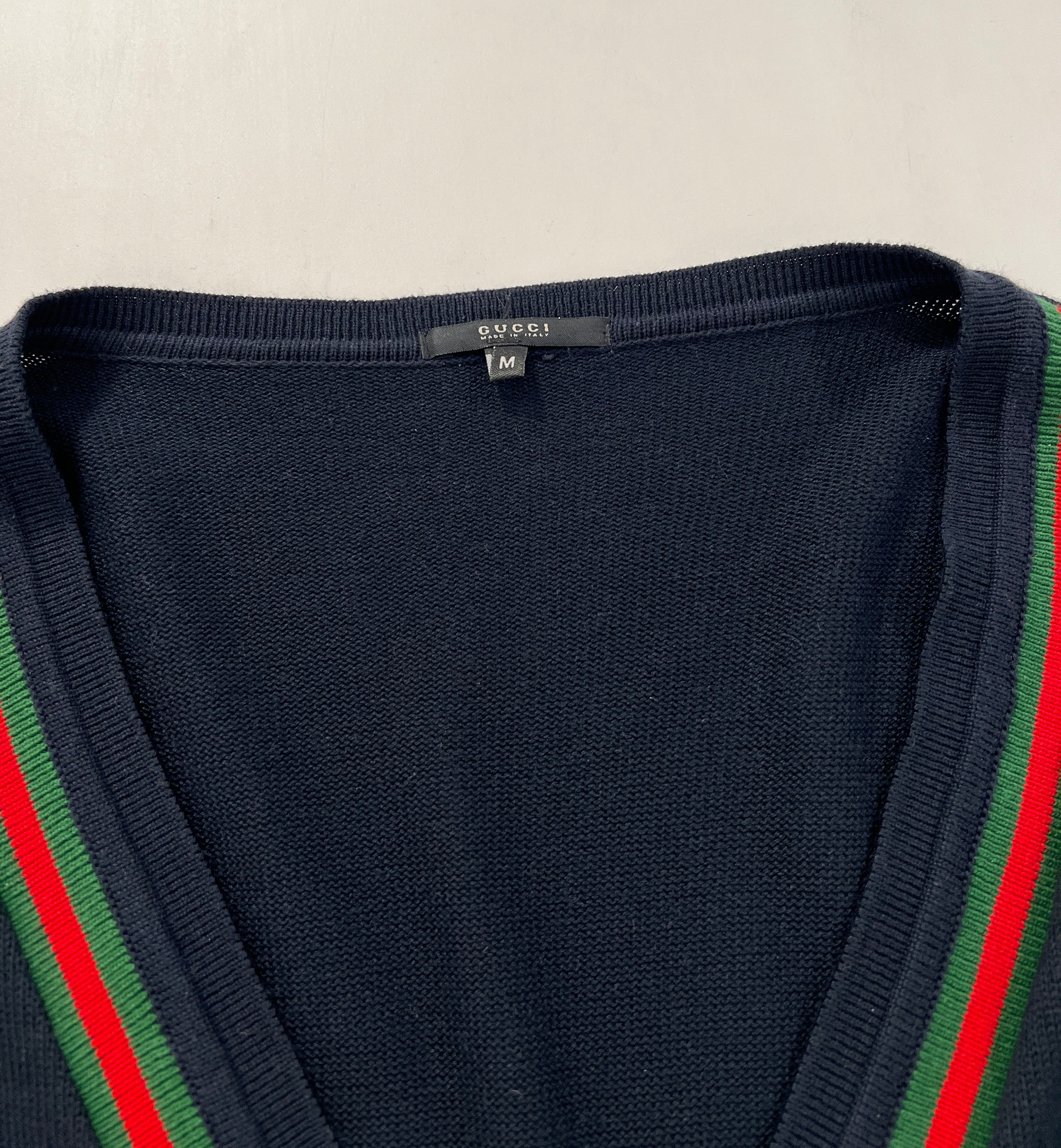 Cardigan vintage Gucci cotone tg M