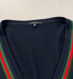 Carica l&#39;immagine nel visualizzatore di Gallery, Cardigan vintage Gucci cotone tg M
