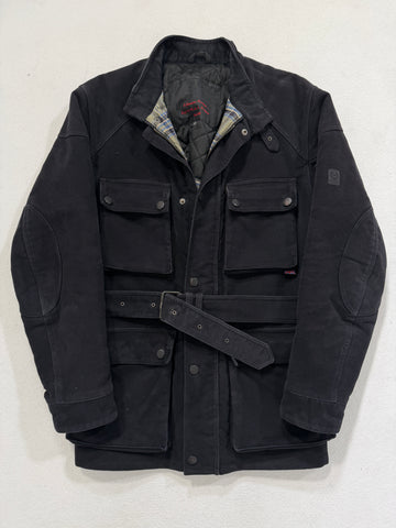 Giacca vintage Belstaff nero cotone tg XL