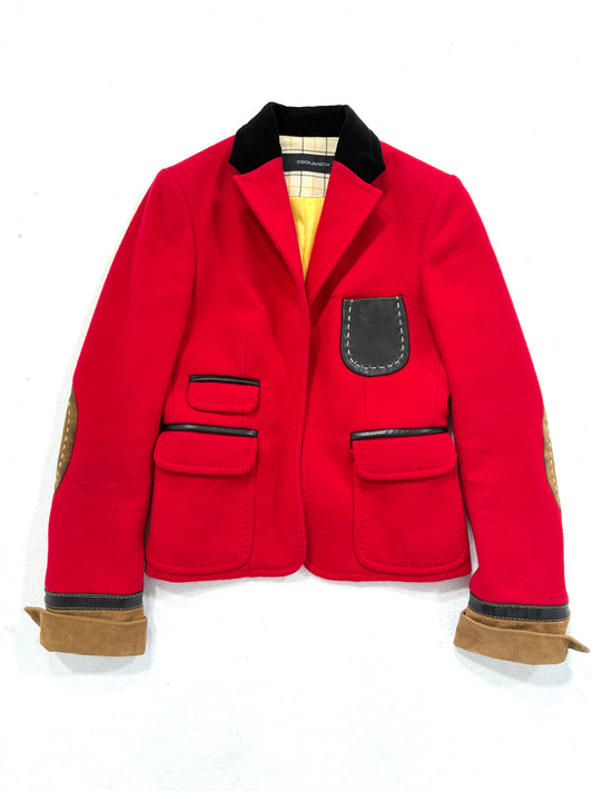Blazer vintage Dsquared2 cashmere tg 40