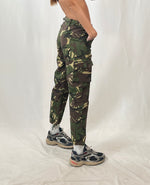 Carica l&#39;immagine nel visualizzatore di Gallery, Pantalone vintage militare cargo tg S
