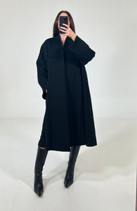 Cappotto vintage Ferre in lana/cashmere nero tg M