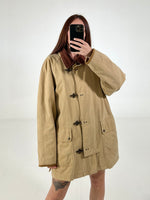 Carica l&#39;immagine nel visualizzatore di Gallery, Giacca vintage Burberry con interno tg XL
