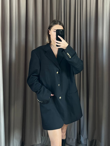 Blazer vintage Balmain nero tg XL
