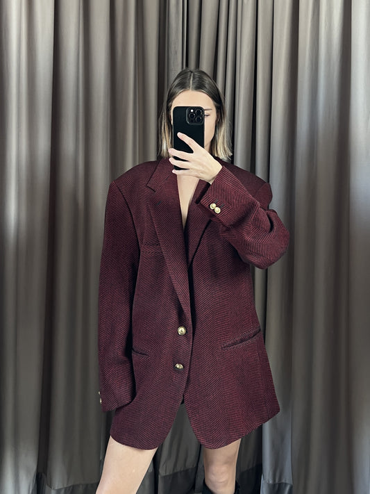 Blazer vintage Versace lana tg XL