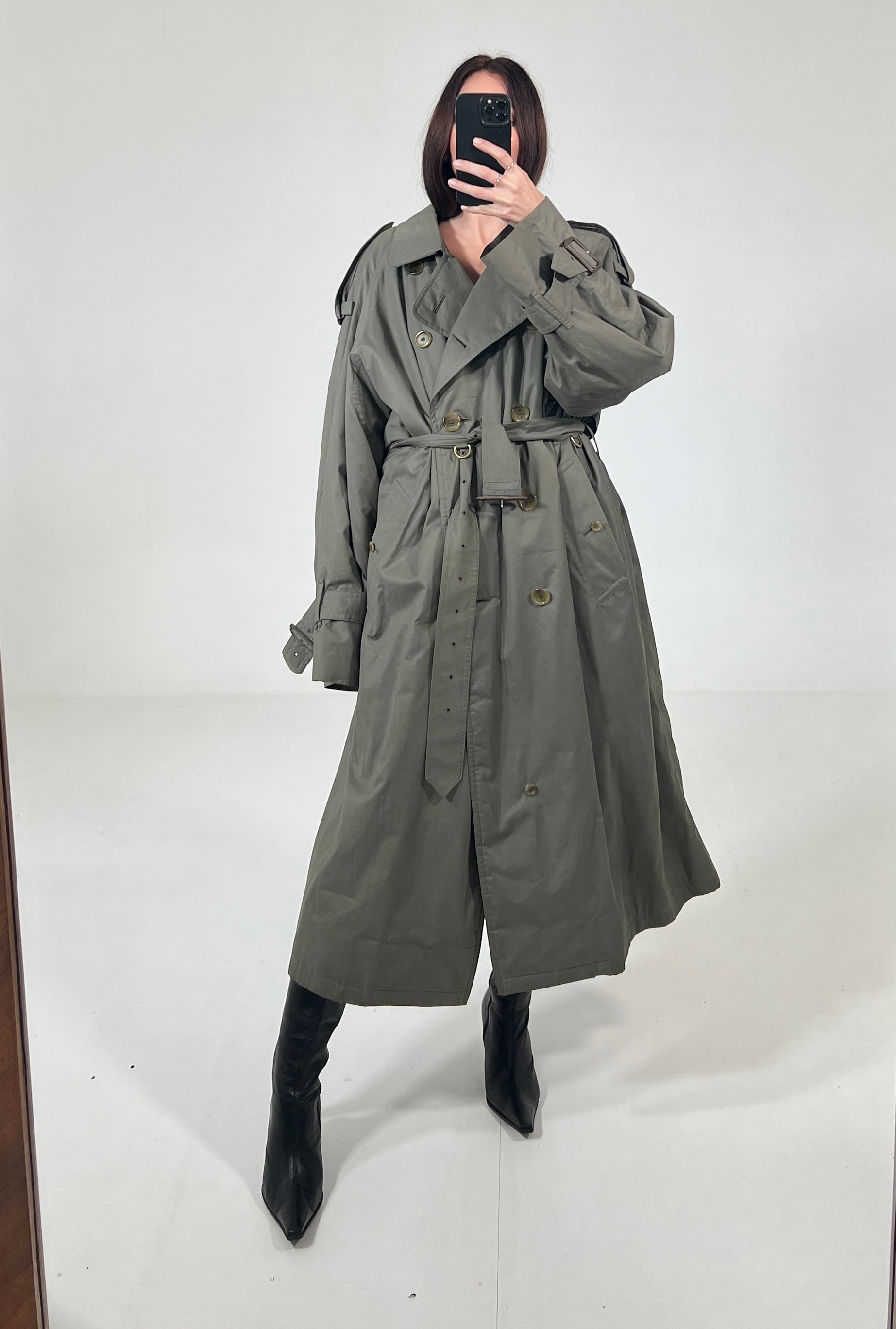 Trench vintage Burberry doppiopetto tg XL