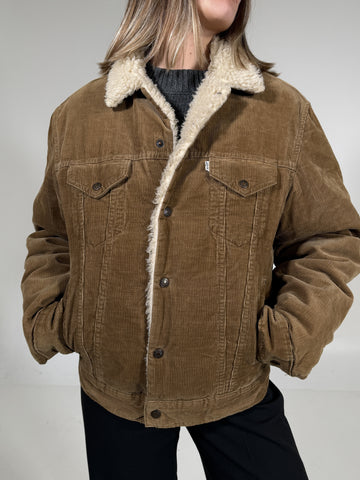 Giacca vintage Levi's Sherpa tg M