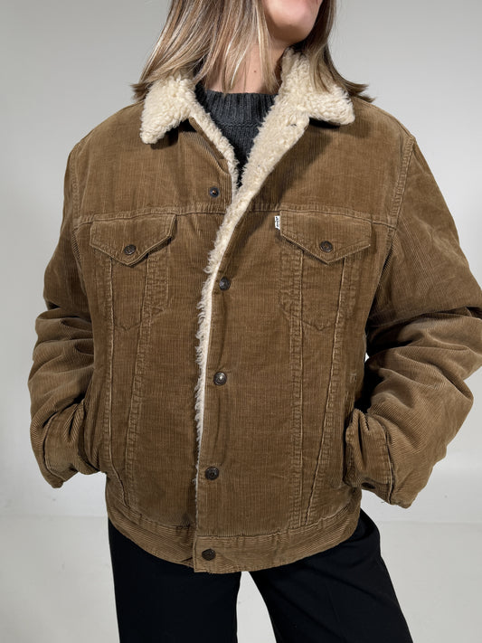 Giacca vintage Levi's Sherpa tg M
