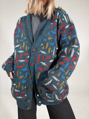 Cardigan vintage Missoni lana tg XL