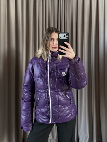 Giacca vintage Moncler viola tg M/L