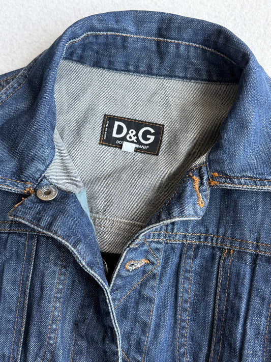 Giacca vintage Dolce & Gabbana in denim tg S