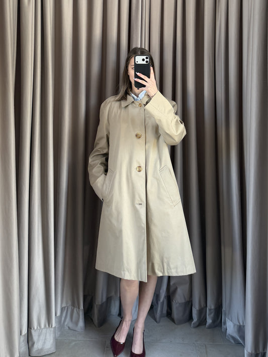 Trench vintage Aquascutum biscotto tg M/L