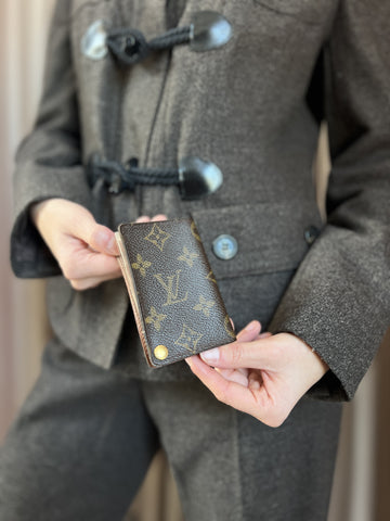Portacarte vintage Louis Vuitton monogram
