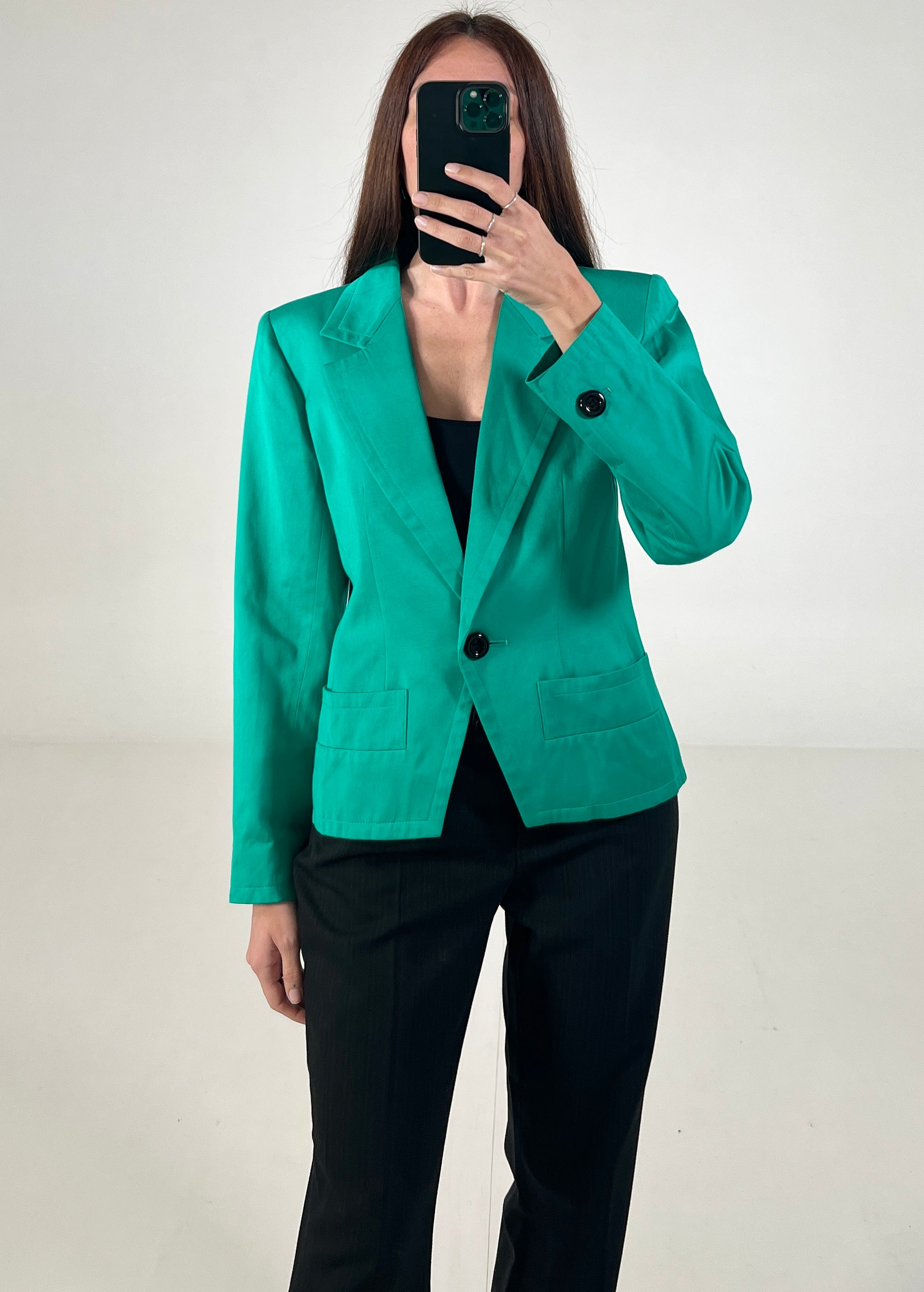 Blazer vintage YSL verde tg 40