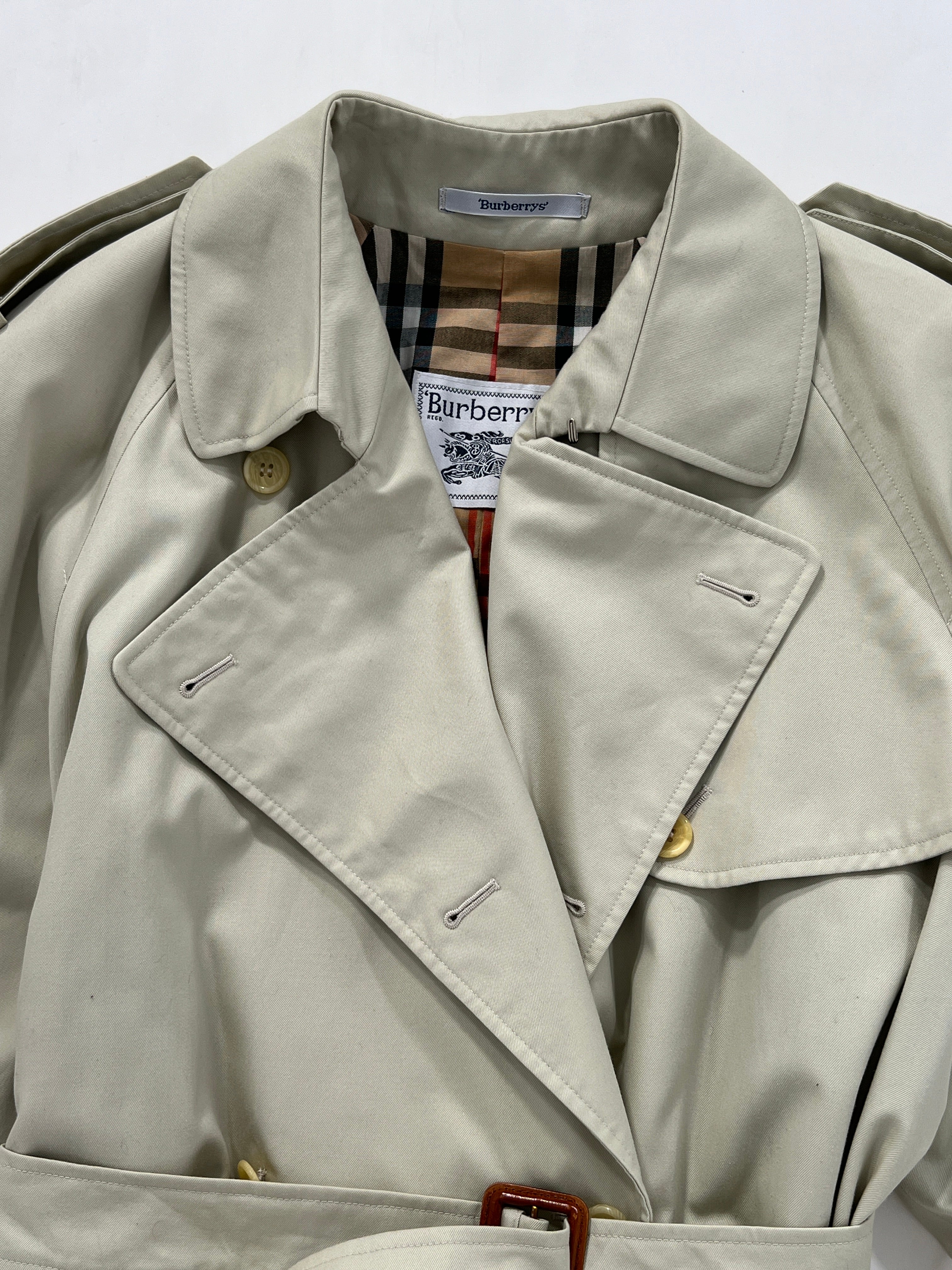 Trench vintage Burberry doppiopetto tg S/M