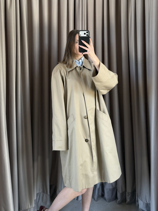 Trench vintage Aquascutum biscotto tg L