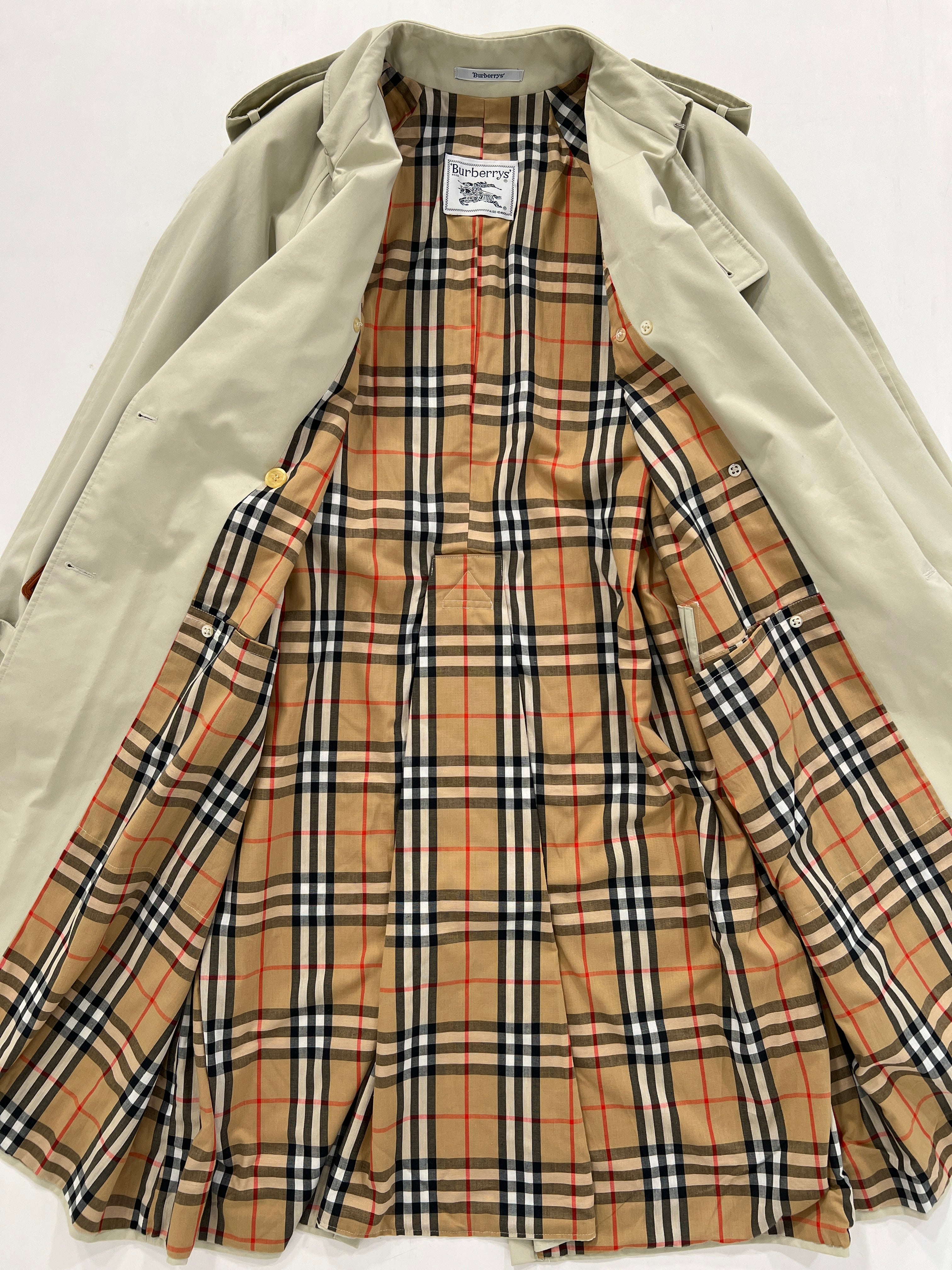 Trench vintage Burberry doppiopetto tg S/M