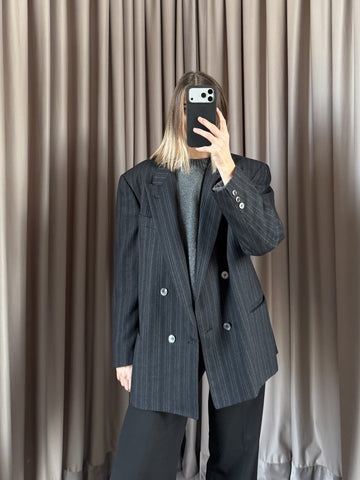 Blazer vintage Burberry doppiopetto tg 48