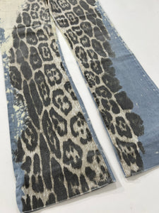 Jeans vintage Cavalli leopardo tg 46