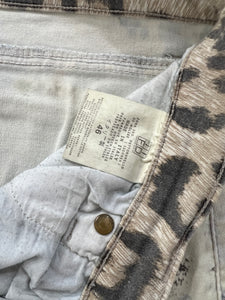 Jeans vintage Cavalli leopardo tg 46