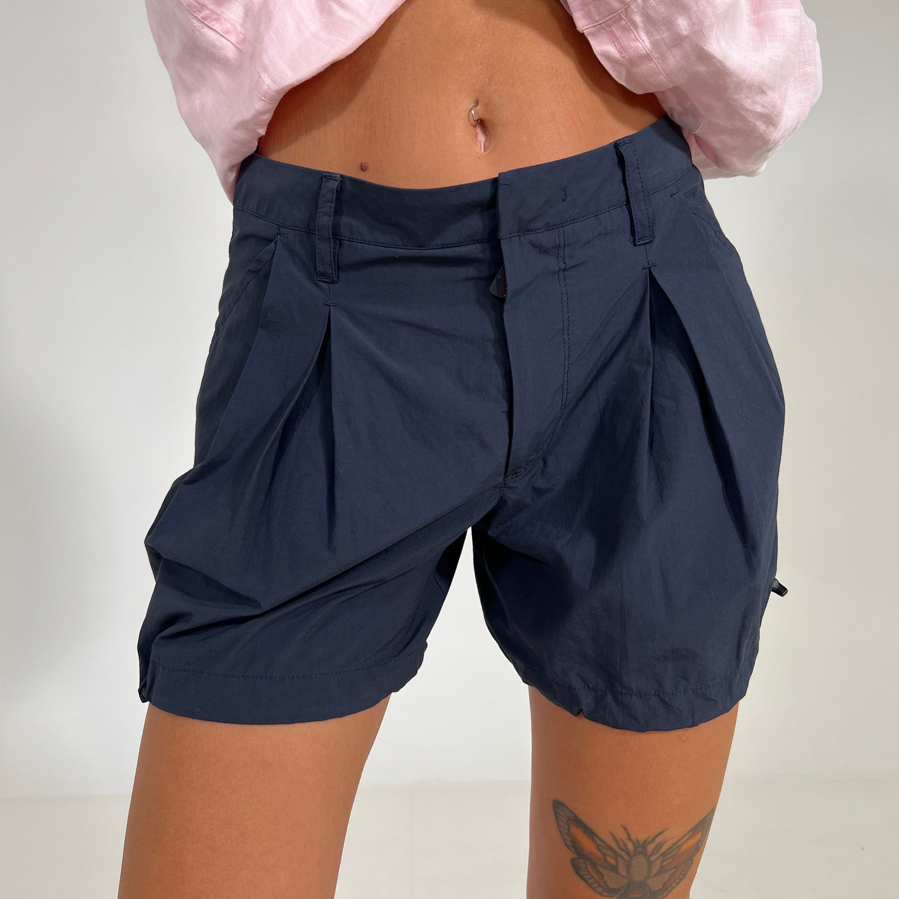 Shorts vintage Moncler blu tg 40