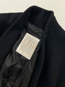 Cappotto vintage Ferre in lana/cashmere nero tg M