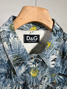 Giacca vintage Dolce & Gabbana in denim tg S