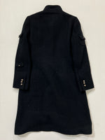 Carica l&#39;immagine nel visualizzatore di Gallery, Cappotto vintage Moschino nero tg M
