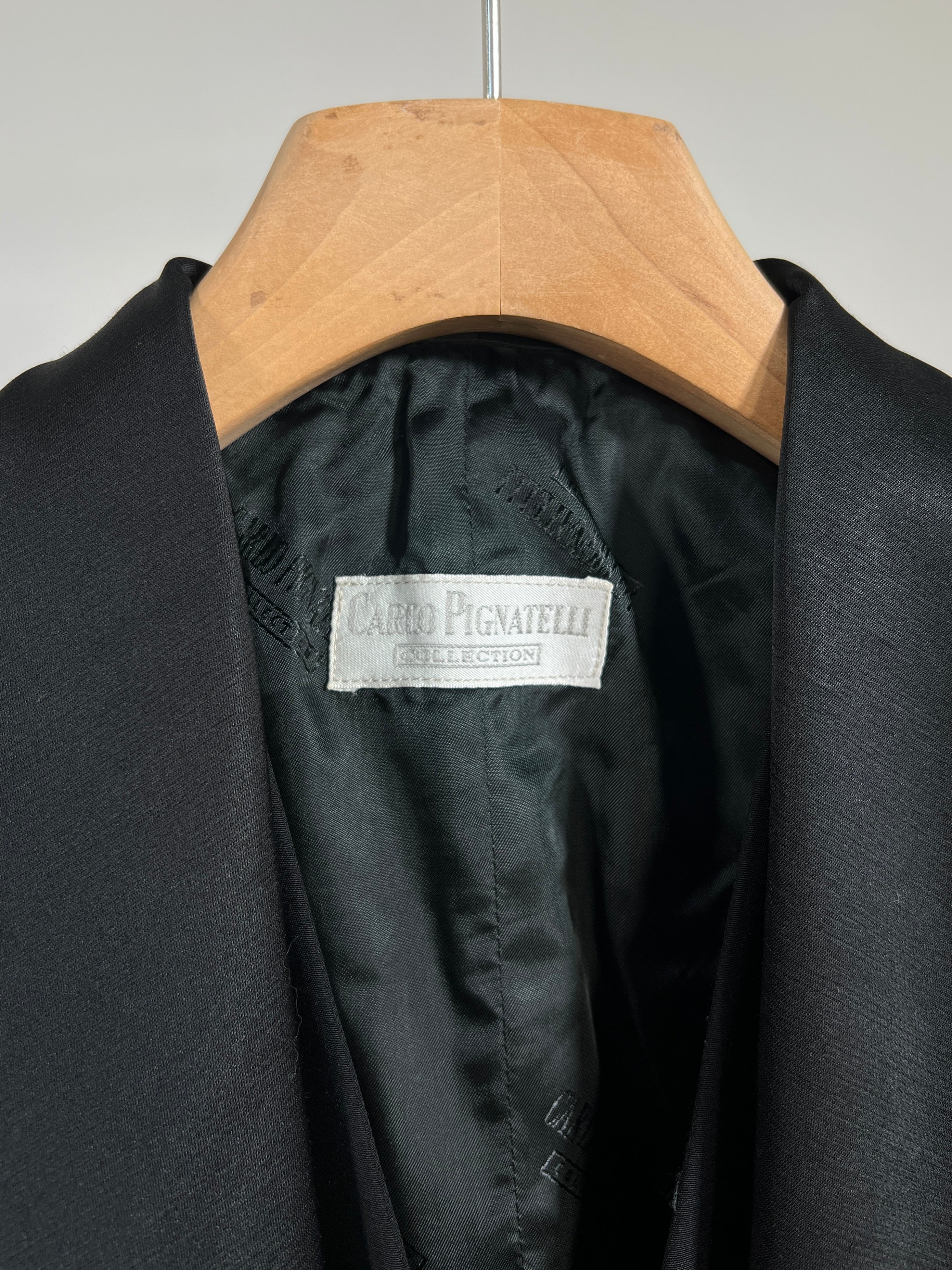 Blazer & gilet vintage C. Pignatelli nero tg M