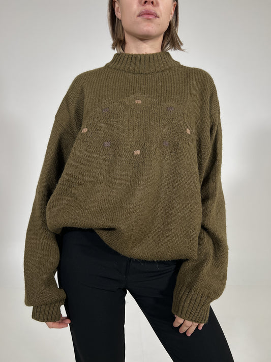 Maglia vintage Christian Dior lana tg XL