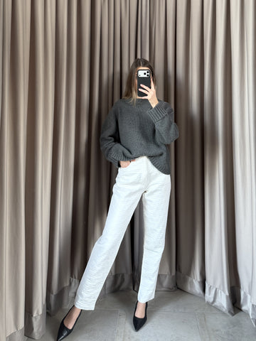 Pantaloni vintage Fendi monogram tg M