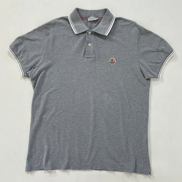 Polo vintage Moncler grigio tg XL