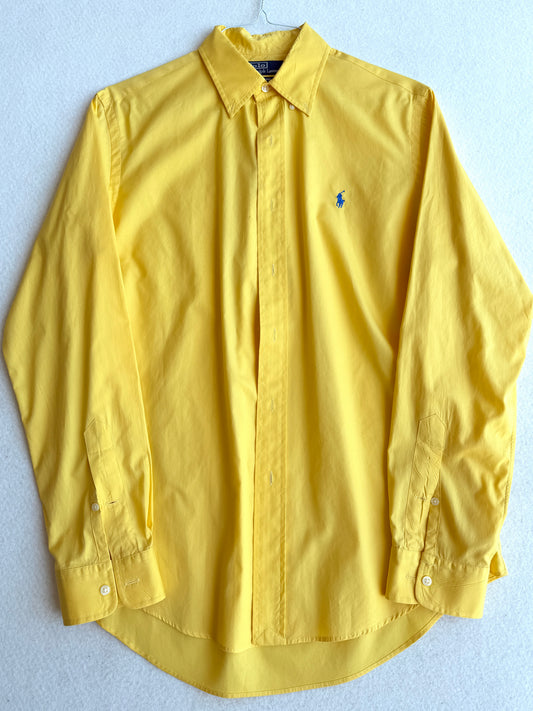 Camicia vintage Ralph Lauren giallo tg M