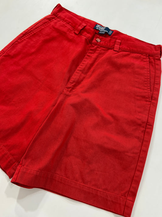 Bermuda vintage Ralph Lauren rosso tg 46/48