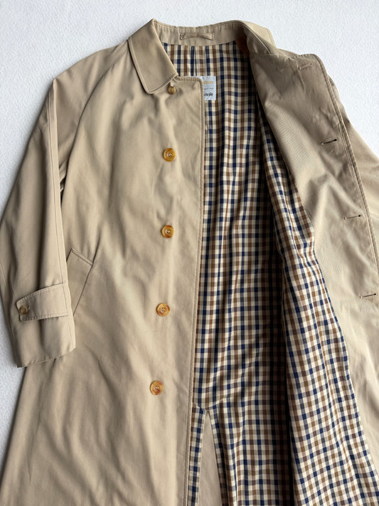 Trench vintage Aquascutum biscotto tg M
