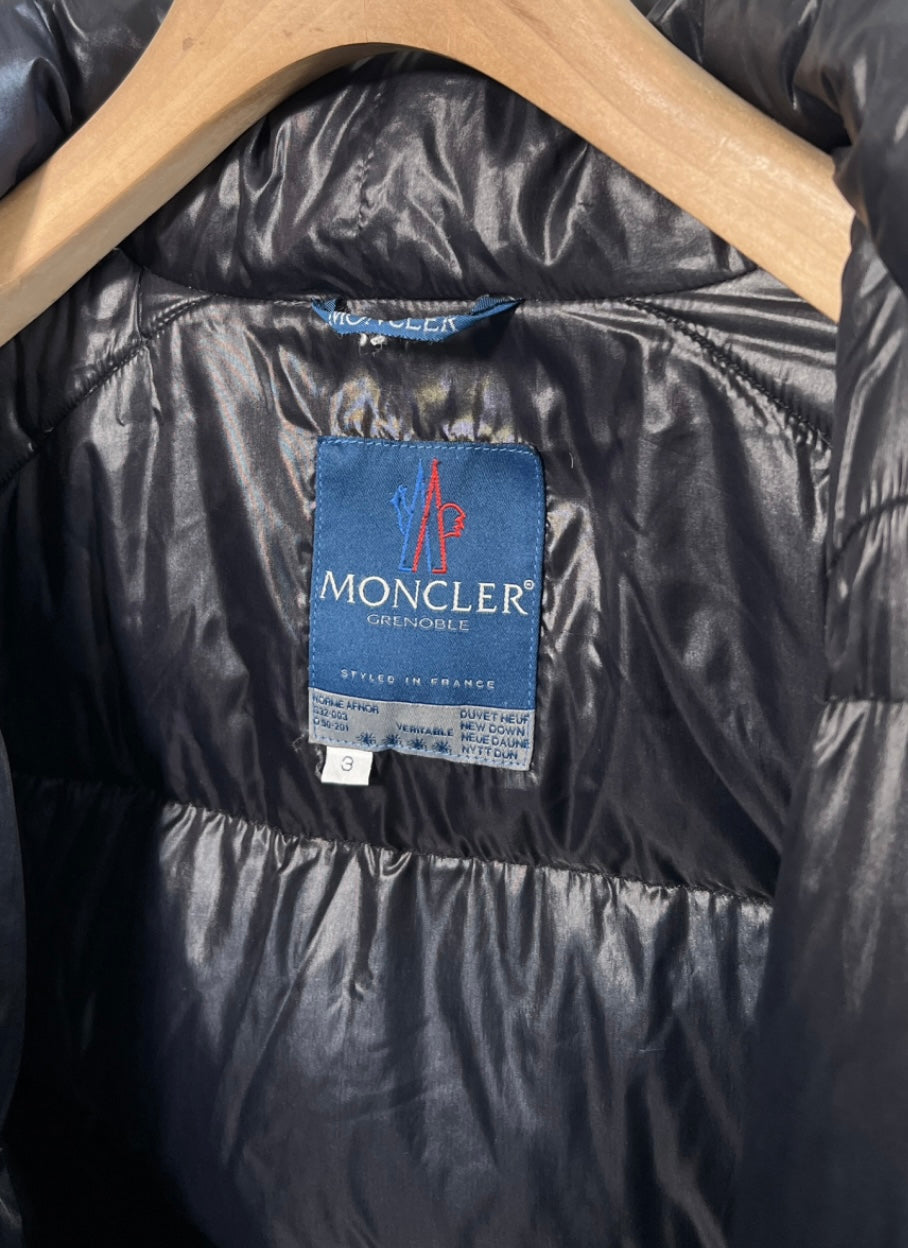 Giacca vintage Moncler antracite tg L