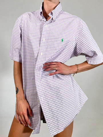 Camicia vintage Ralph Lauren quadri tg L