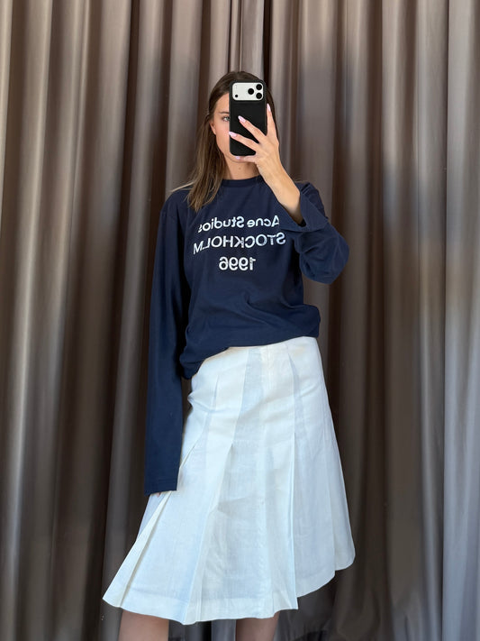 T-shirt vintage Acne Studios blu tg S