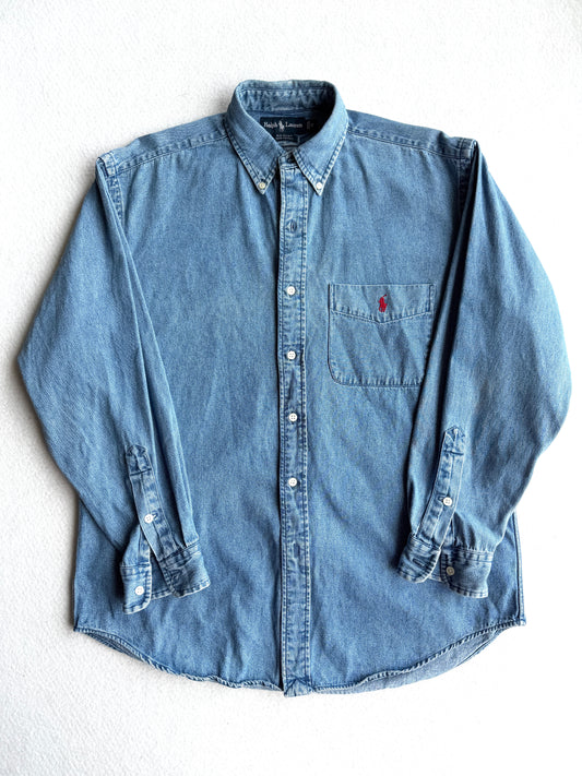 Camicia vintage Ralph Lauren denim tg S/M