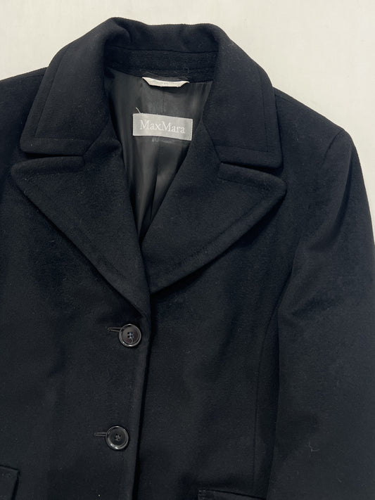 Cappotto vintage Max Mara nero tg M