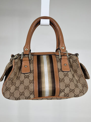 Borsa vintage Gucci pelle monogram