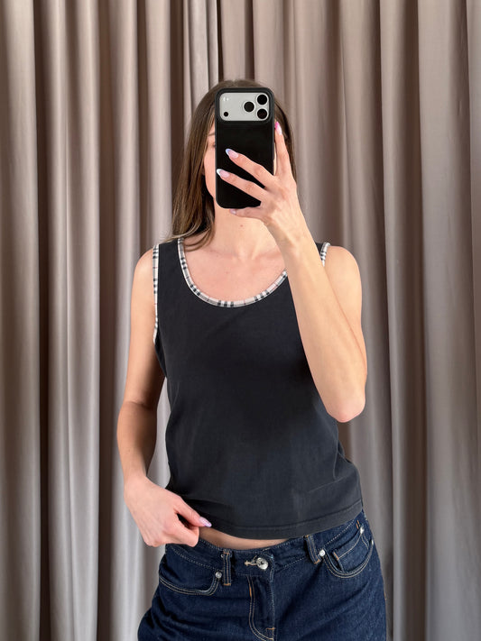 Canotta vintage Burberry tg M