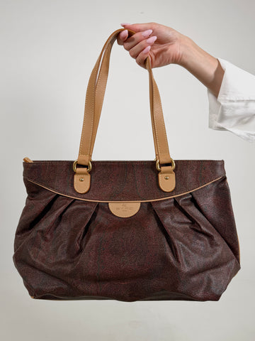 Borsa vintage Etro pelle a mano