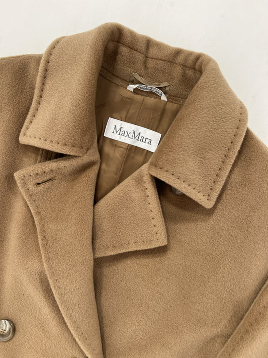 Cappotto vintage Max Mara cammello tg S/M