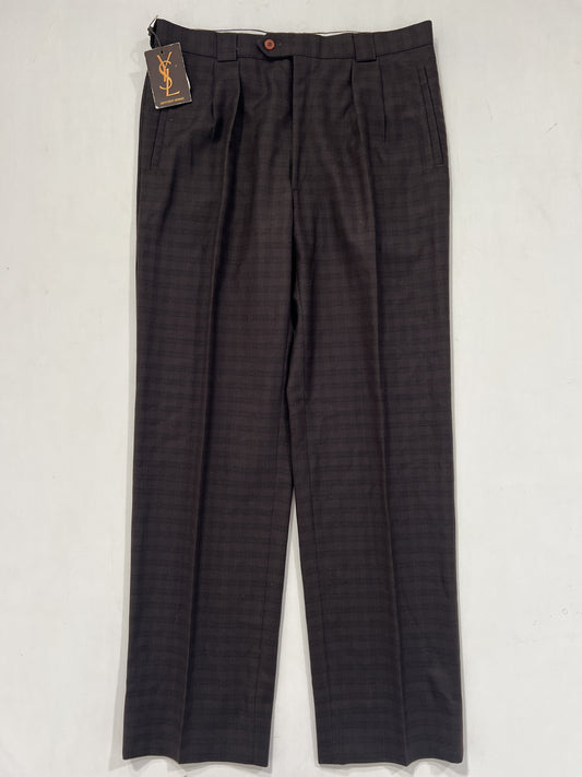 Pantalone vintage Yves Saint Laurent lana tg L