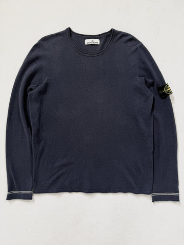 Maglia vintage Stone Island blu cotone tg M